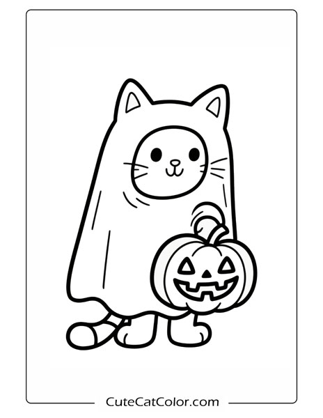 free coloring pages halloween cats pdf download