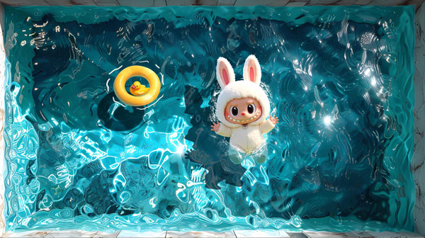 labubu have a seat wallpapers for desktop