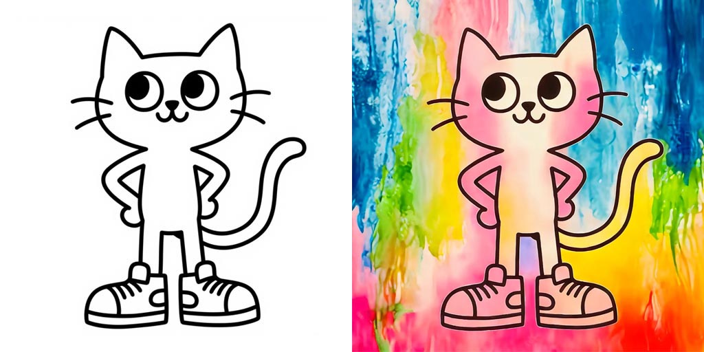 Pete The Cat Coloring Pages