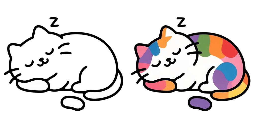 Pusheen Cat Coloring Pages